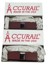 Lot of 2 Accurail HO Scale #3400 Undecorated 40' AAR PS-1 Steel Boxcar Kit NEW