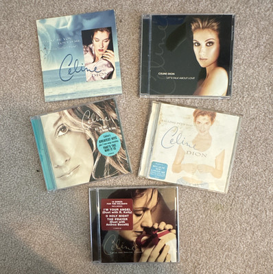 Lot of 6 Céline Dion CDs   Falling Into You, Let's Talk About Love, and more
