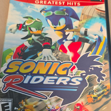 SEGA Sonic Riders Greatest Hits PS2 Multiplayer Racing w/ Disc & Case NTSC-U/C