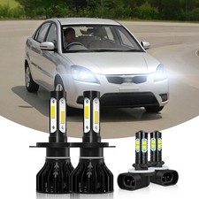 Para For Kia Rio5 2006-2010 2011 Kit De Faros Led Hilowkit De Luces Antiniebla Para For Kia Rio5 2006-2010 2011 Kit De Faros Led Hilowkit De Luces Antiniebla