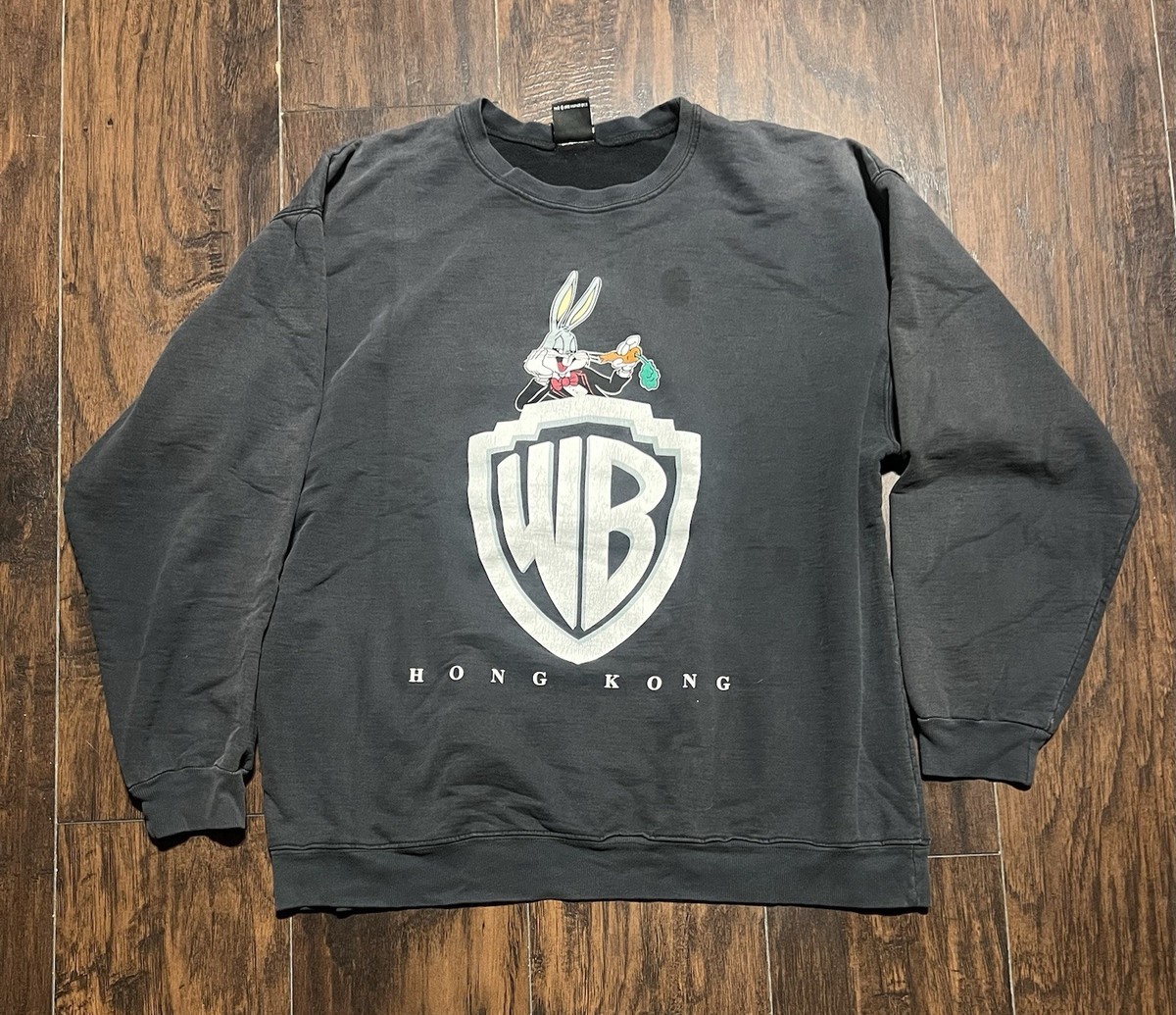 Vintage 90s WB Studio Hong Kong Looney Tunes BUGS BUNNY Men