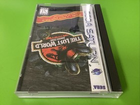 Lost World: Jurassic Park (Sega Saturn, 1997) CIB Manual (Tested & Working)
