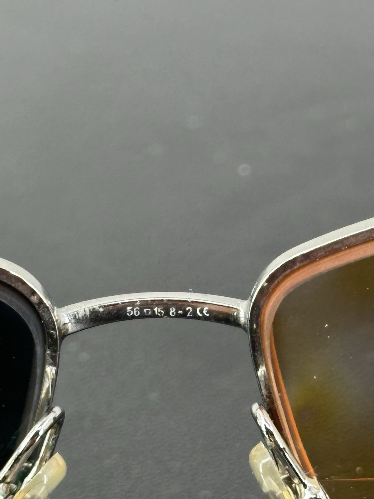 Gucci Vintage Frame Crystals Interlocking GG Made In Italy 56-18-135 (C2-03)