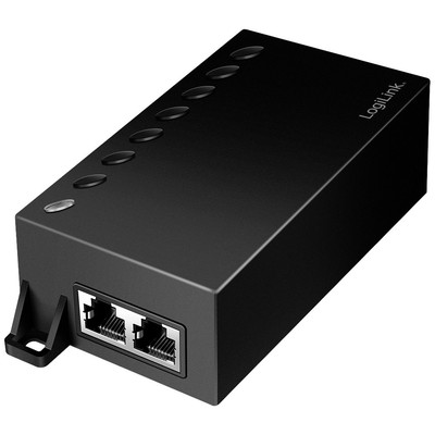 LogiLink POE007 PoE Injektor 10 / 100 / 1000 MBit/s IEEE 802.3bt, IEEE802.3af...