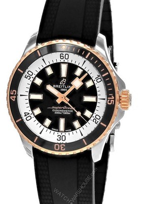 Breitling Superocean Automatic 42mm Black Dial Men's Watch U17375211B1S1