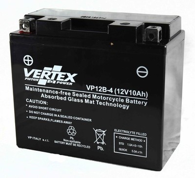 Vertex Batterie für Triumph Bonneville 865 EFI T100 50. 2009