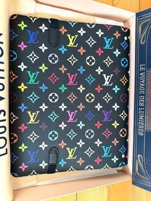 Louis Vuitton Takashi Murakami Monogram Mulicolor Binder GI1505