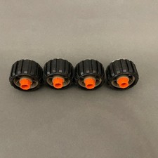 Robotix Milton Bradley 1984 Replacement Add-On Parts Wheels Tires Rims Lot of 4
