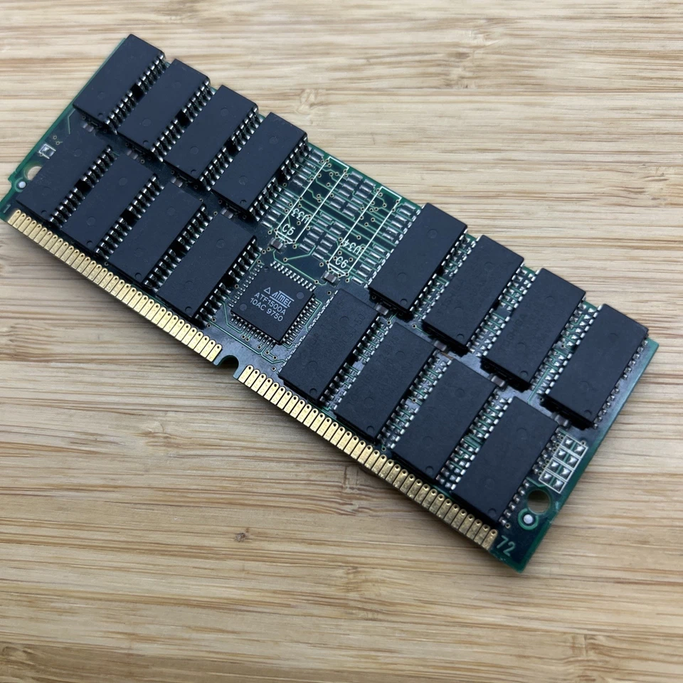 64MB Fast Page FPM MEMORY Non-PARITY 50NS SIMM 72-PIN 5V 16X32 MODULE - Image 4 of 4