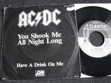 AC/DC-You Shook me all Night long 7" Vinyl-1980 Germany-Atlantic-ATL 11 600