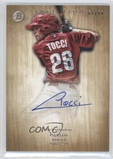 2014 Bowman Inception Prospect Auto Gold 61/99 Carlos Tocci #PA-CT Auto 2d9