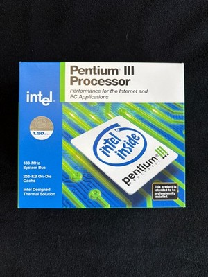 Intel Pentium III CPU 1.20 GHz - Brand New - Unopened Box - RARE