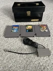 Lot of 5 NES Items Games Carry Case Rf Switch Fester Quest Baseball Vegas Dreams