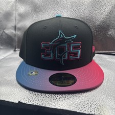 New Era Miami Marlins MLB City Connect 305 Mutlicolor 59Fifty Fitted Hat 7 1/2