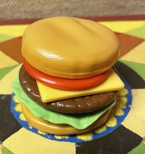 McDonalds Play Food Fun For Tikes CHEESEBURGER DELUXE MCD-CBD46