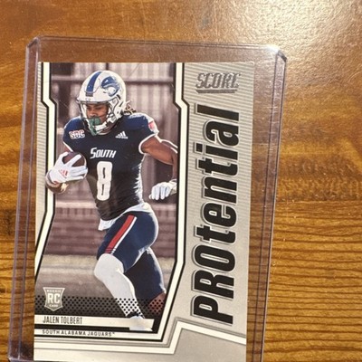 Panini 2022 Score Jalen Tolbert Pro Potential Rookie Insert #P-JT Football Card