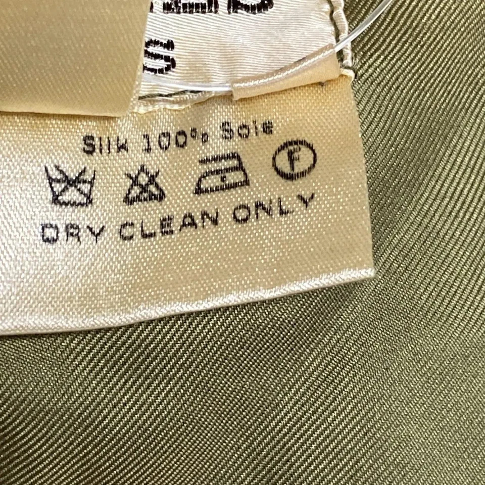 Auténtica chaqueta ligera HERMES - Caqui Naranja Multi Seda, algodón para hombre Foto 4 de 4