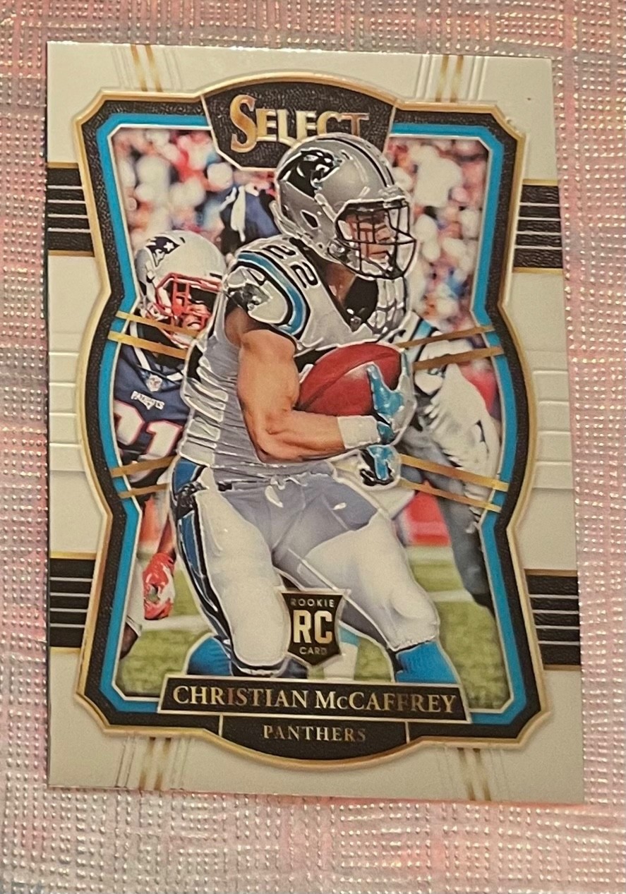 2017 Christian McCaffrey Panini Select Premier Level Rc
