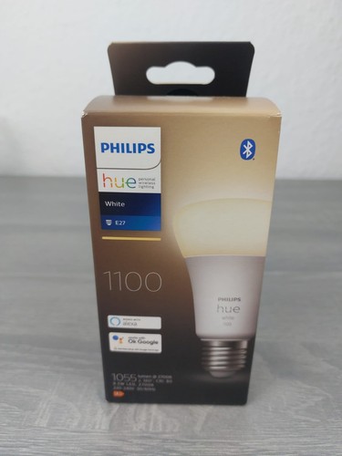 Philips Hue White E27 9,5W 1100lm Warmweiß 2700K Neu (929002469202) - Bild 2 von 6