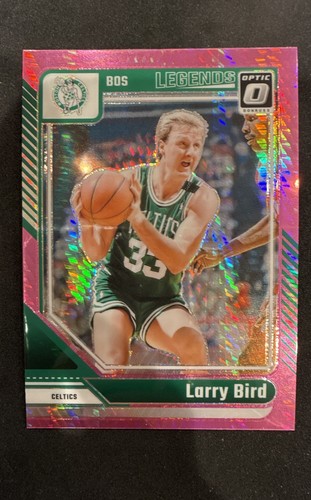 2024-25 Panini Donruss Optic - Legends Larry Bird #243 Pink Prizm /25