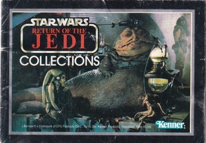 Return of the Jedi Collections 1983 Booklet STAR WARS Vintage Insert Pamphlet