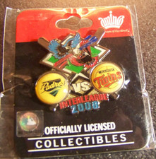 2008 San Diego Padres v Minnesota Twins Interleague pin