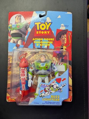 Buzz Lightyear The Big One Toy Story Action Figure. French, Carded, Disney Pixar