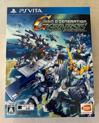 SD Gundam G Generation Genesis Japan Import CIB PS Vita   UK-Verkäufer