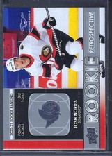 2021-22 Upper Deck Series 1 Rookie Retrospective Josh Norris #RR-8 RC Senetors