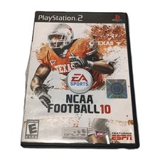 NCAA College Football 10 PlayStation 2 PS2 CIB Complete Video Game W/ Manual
