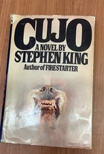 CUJO Book Club Edition 1981 by Stephen King Hardcover W/Dust Jacket