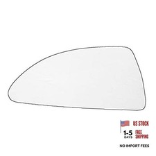 Left Side Mirror Glass Driver Replacement for 2006-2013 Chevy Impala Flat