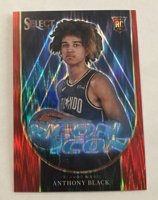 2023-24 Panini Select Anthony Black RC #d /99 Red Flash Neon Icon SP Insert