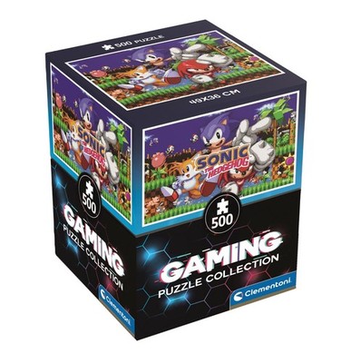 Clementoni SEGA Sonic 500 Teile Erwachsene - Sonic Puzzle Erwachsene in 49 x 36 