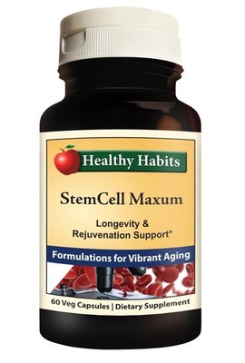 Healthy Habits StemCell Maxum Plant Based Age Defying Support Supplement for ...