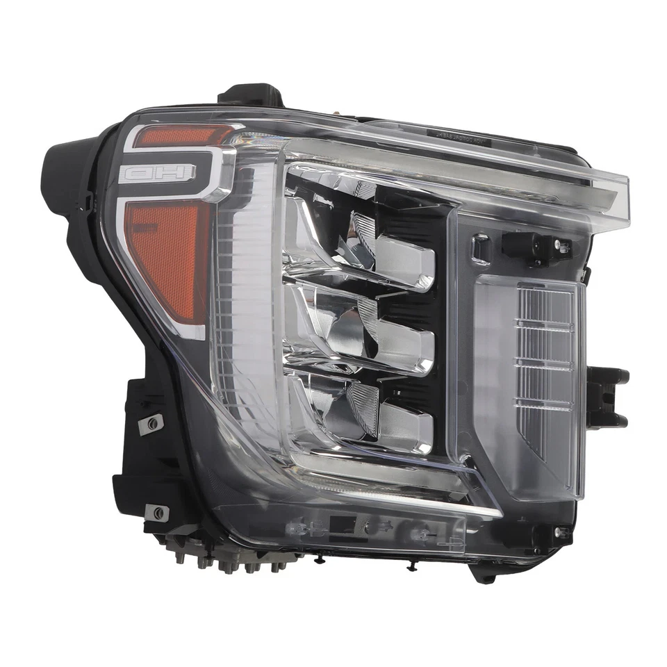 Full LED Headlight w/LED Signal For 2020-2023 GMC Sierra 2500 HD Pair Right+Left Foto 3 de 4