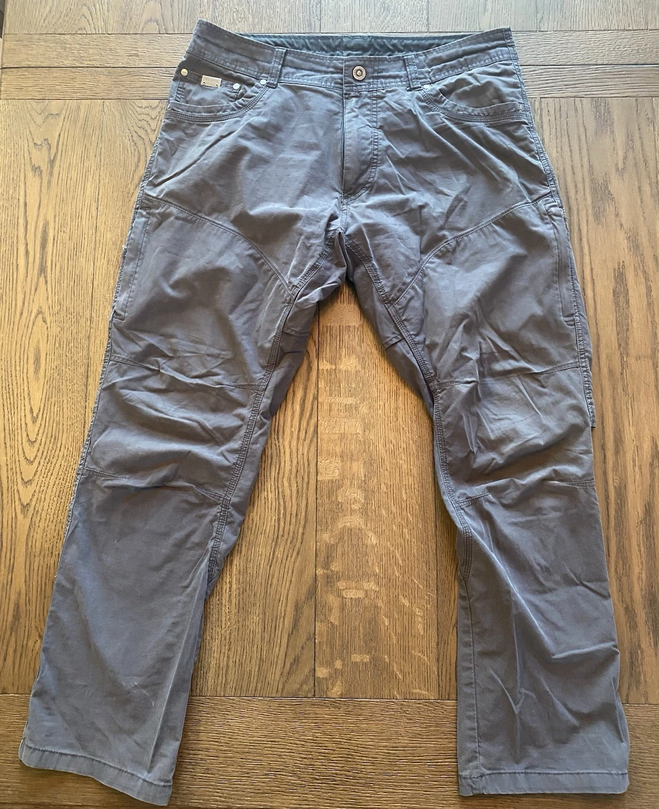 Kuhl Mens Hiking Pants 34x30 Gray