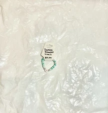 Jasmine Bracelet with Green Beads. Size For People With Medium Hands Size.