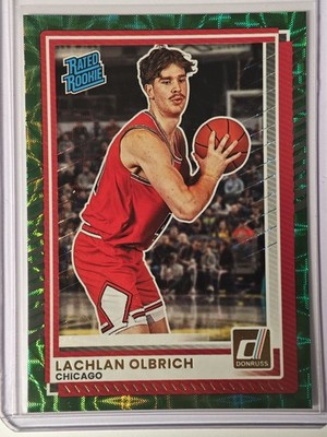 Lachlan Olbrich 2025-26 Donruss Scope /35 Rated Rookie ERROR missing Stamp!! SSP