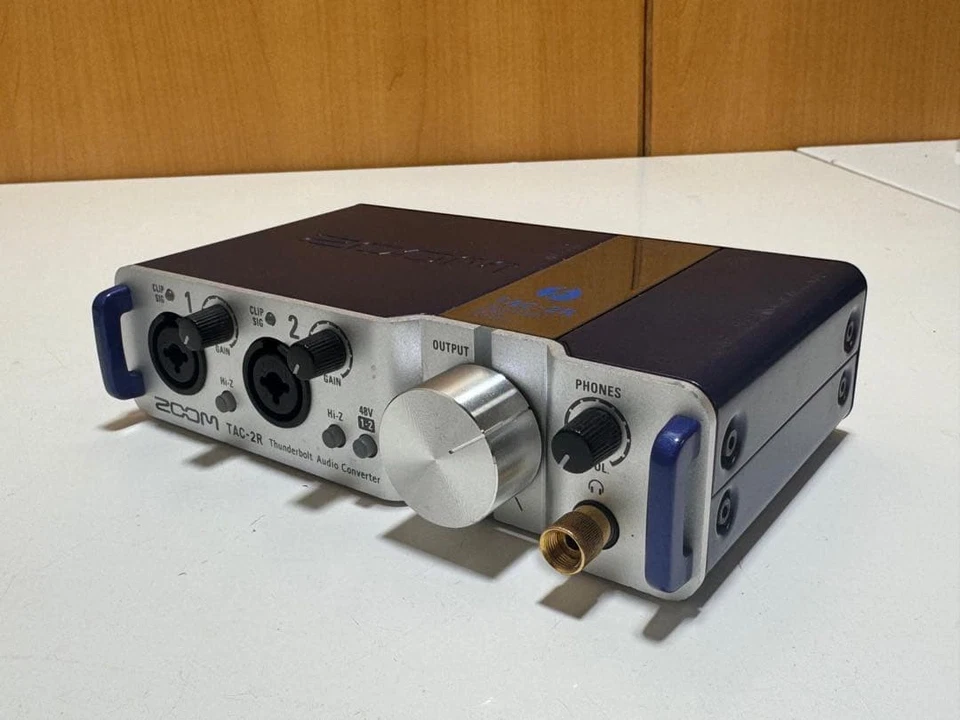 ZOOM TAC-2R Thunderbolt Audio Interface Upsampling function Operation confirmed - Image 3 of 4