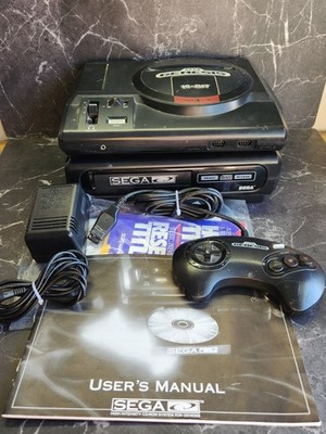 Sega CD Model 1 MK-1690 Console & Sega Genesis HD Mk-1601 SET UN-TESTED