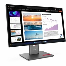 Lenovo ThinkVision P24Q-40 24" Class WQHD LED Monitor 16:9 Raven Black