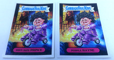 2018 Garbage Pail Kids Pint Size Prince 1A & Purple Rayne 1B - GPK We Hate 80's