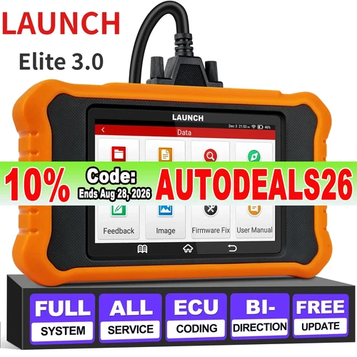Launch Creader Elite 3.0 for Toyota Lexus OBD2 Diagnostic Scanner Bidirectional