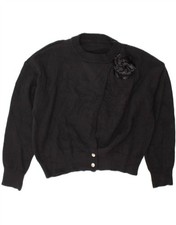 SHEIN Damen Crop Rundhals Pullover Pulli EU 4...