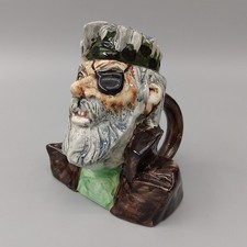 Vintage Toby Jug David Sharp Rye Pottery Buccaneers Of Britain Decorative Jug