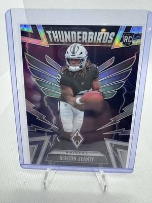 2025 Panini Phoenix Silver #27 Thunderbirds Ashton Jeanty Las Vegas Raiders 