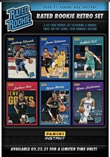 2020-21 Panini NBA Basketball Donruss Rated Rookie Retro Complete Set (45) MNT C