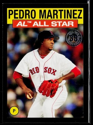 Pedro Martinez 2021 Topps #86AS-42 1986 35th Anniversary All-Stars Black #/299