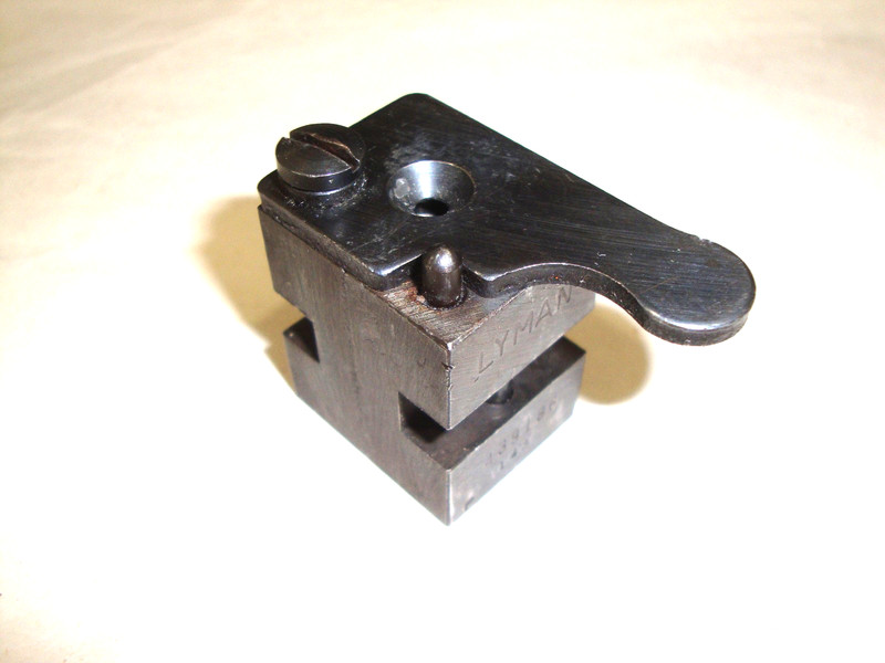 VINTAGE LYMAN 439186 .43 SPANISH BULLET MOULD/ MOLD BLOCK, RELOADING TOOLS